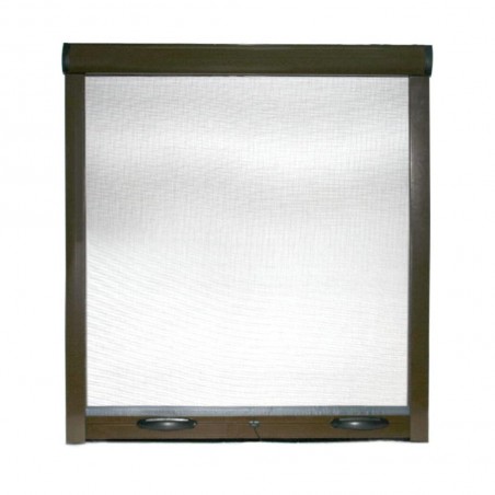 Moustiquaire Enroulable Rétractable pour Fenêtre et Balcon 80X170cm Bricolage