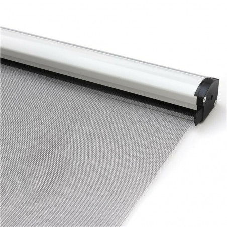 Moustiquaire Enroulable Rétractable pour Fenêtre et Balcon 80X170cm Bricolage