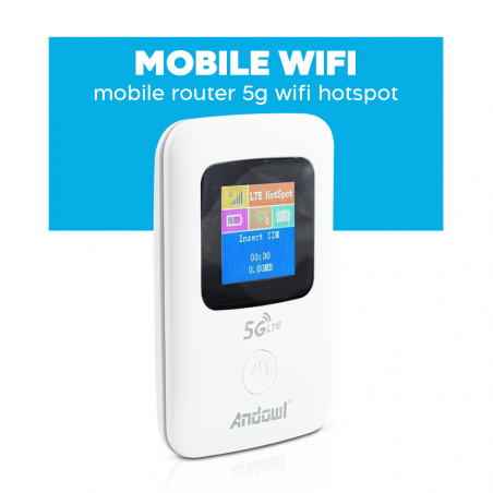 Mini Routeur Portable Q-A214 Connexion Modem Carte SIM Hotspot WIFI 5G