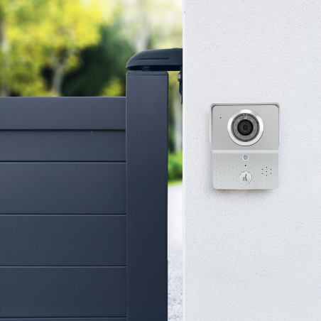 Interphone vidéo unifamilial Moniteur 7 pouces 758447 Ouvre-porte avec sonnette