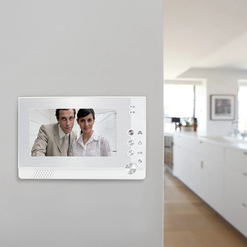 Interphone vidéo unifamilial Moniteur 7 pouces...