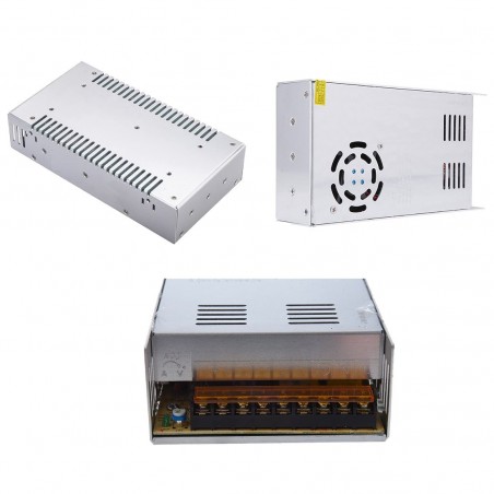 116597 Alimentation stabilisée 12V 40A 500W Transformateur de tension