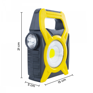 Lampe de secours à panneau solaire JY-9788 avec ampoule USB 2