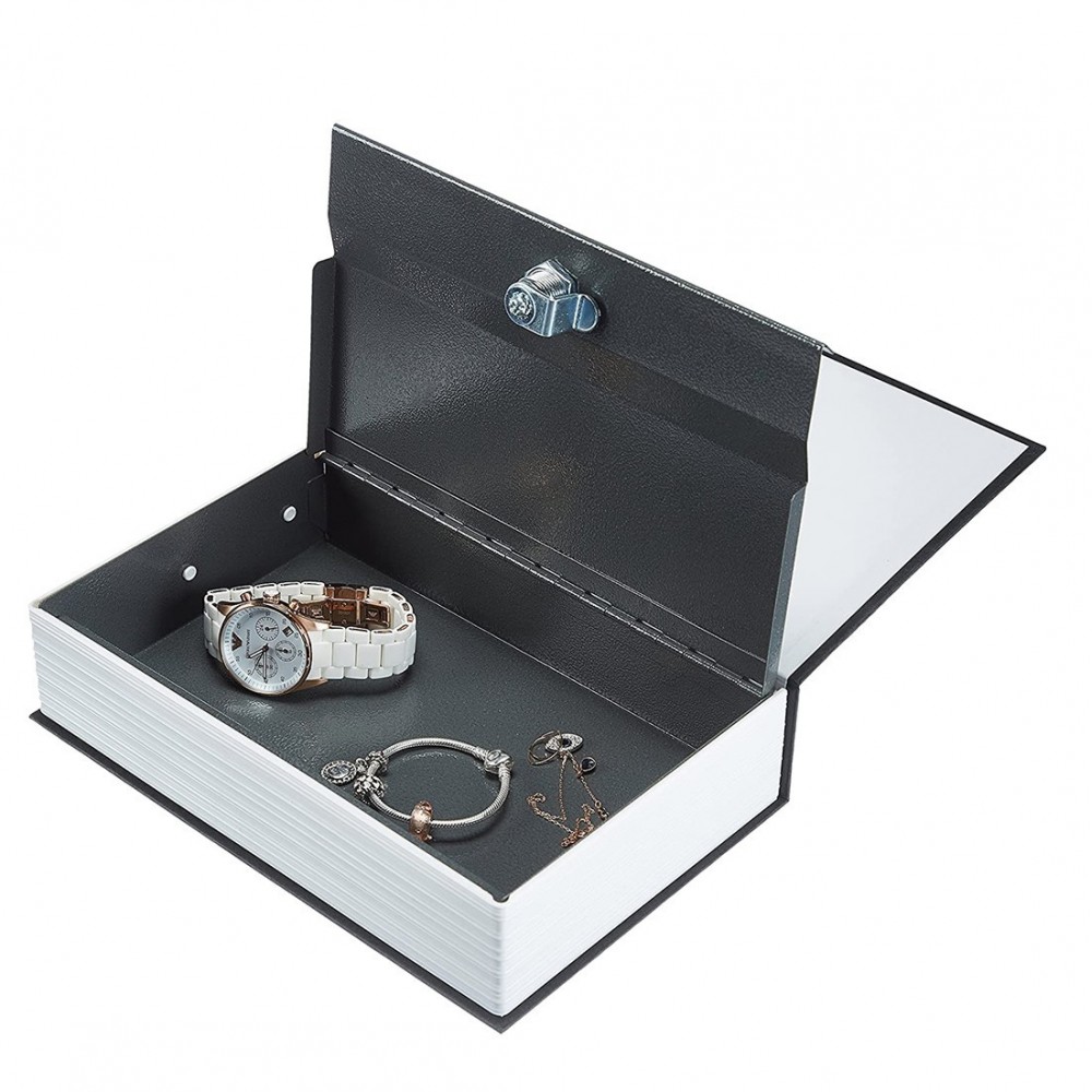 Coffre-fort en forme de livre 26,5 x 6,5 x 20...