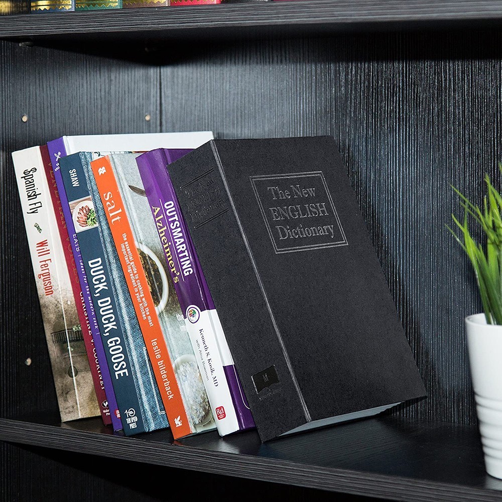 Coffre-fort en forme de livre 26,5 x 6,5 x 20...