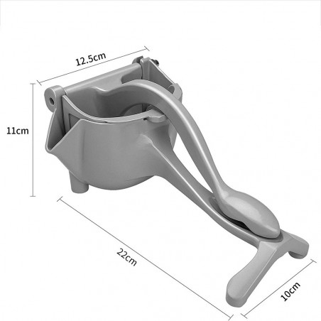 Presse-agrumes manuel professionnel avec bec en V