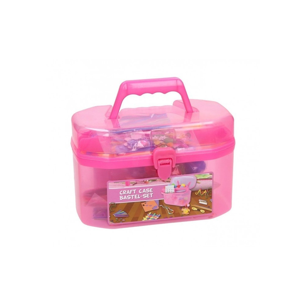 Kit découpage CRAFT ART CASE - 52087 - 127 accessoires - stimulation de la créativité des enfants