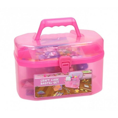 Kit découpage CRAFT ART CASE - 52087 - 127 accessoires - stimulation de la créativité des enfants