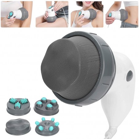 Masseur corps innovation avec des accessoires contre la cellulite