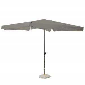 Parasol rectangulaire IMPERIA poteau central 6 Tiges...