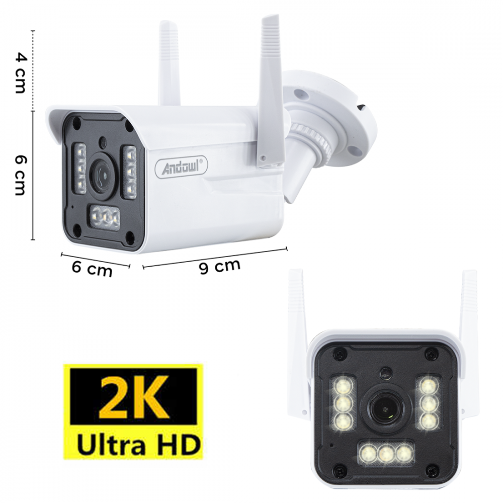 Caméra de surveillance IP 515291 Télécommande...