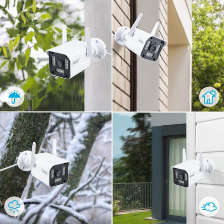 Caméra de surveillance IP 515291 Télécommande WiFi et vision nocturne