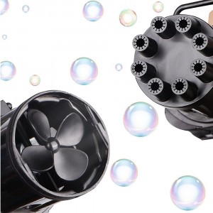 Machine automatique de tir à bulles à piles avec pistolet à bulles
