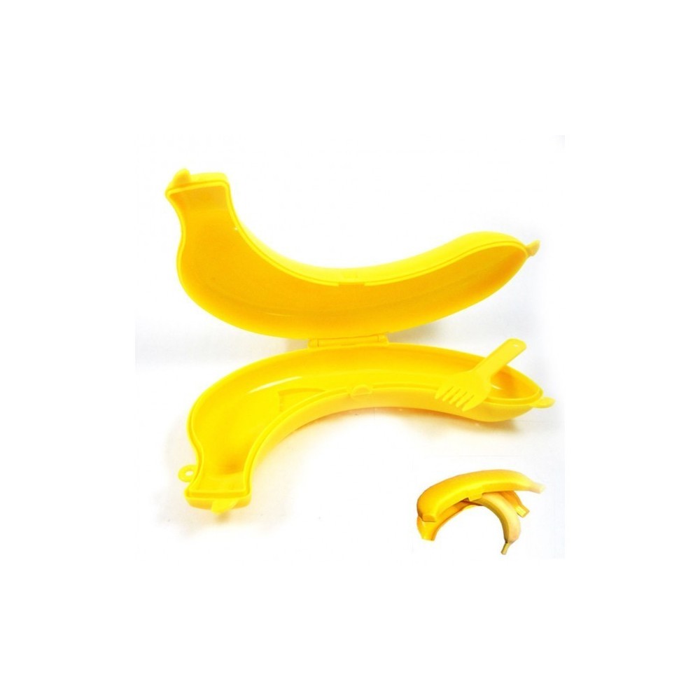 Support Banane et sa fourchette - Récipient