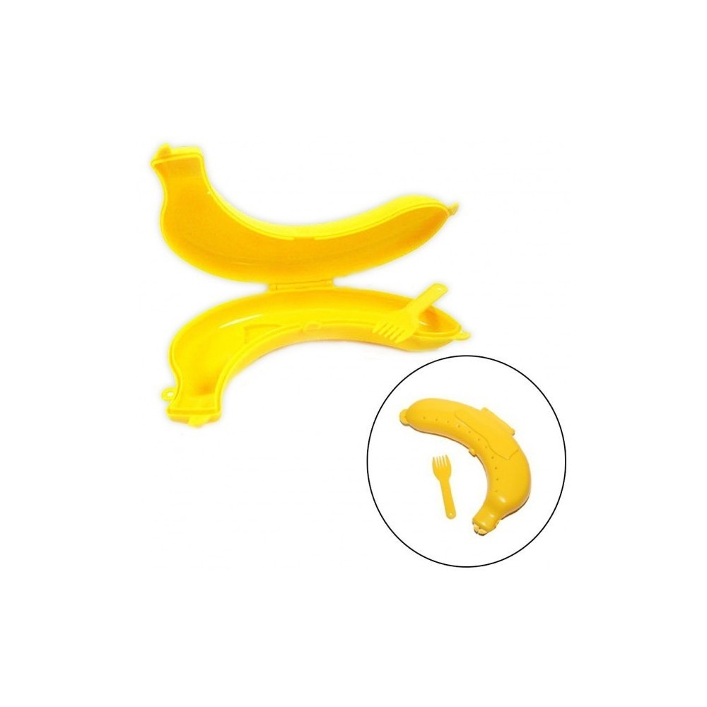 Support Banane et sa fourchette - Récipient