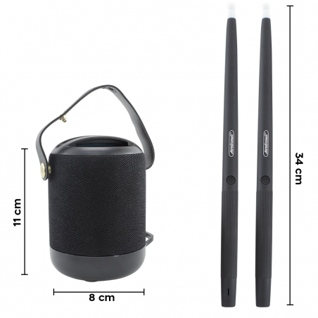 Electronic Air Drums 181839 Kit de batterie somatosensorielle avec capteurs pied