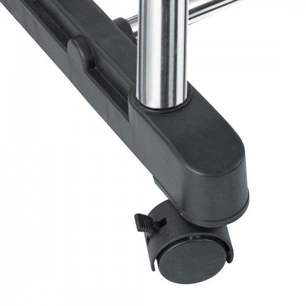 Portemanteau à double barre 157932 en acier...