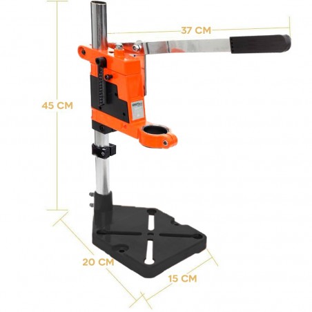 Support vertical pour perceuse d'établi DK-001 avec découpe colonne base 43 mm