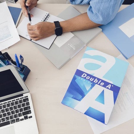 015430 Carton 20 paquets de papier format A5 500 feuilles 80 g DOUBLE A Premium