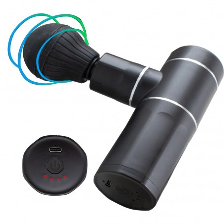 63009 Pistolet de massage à percussion portable rechargeable avec 4 vitesses