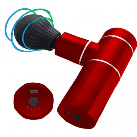 63009 Pistolet de massage à percussion portable rechargeable avec 4 vitesses