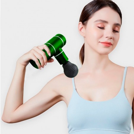 63009 Pistolet de massage à percussion portable rechargeable avec 4 vitesses