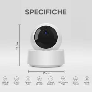 Caméra de surveillance IP 75648 WiFi Full HD Télécommande... 2