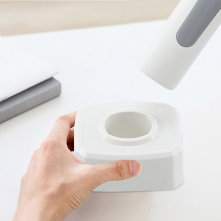 098224 Raquette électrique anti-insectes rechargeable anti moustique lumière UV