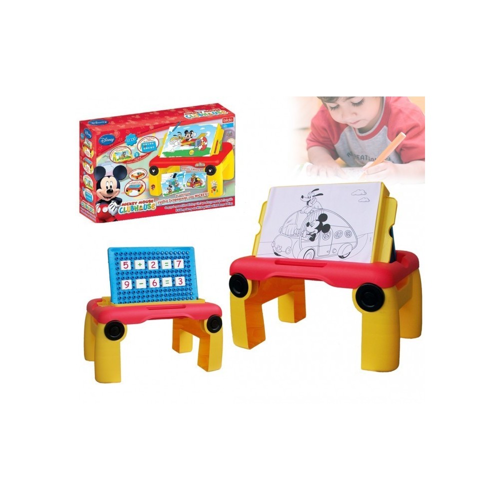 able multifonctions (dessin + maths) mickey mouse disney 8433 - jouets pour les garçons et les filles