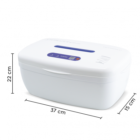 Stérilisateur numérique capacité lumière UV 5L lampe désinfection avec affichage