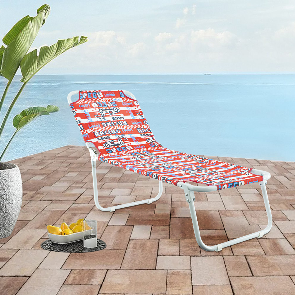 Chaise longue de plage enfant COVERI chaise...