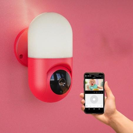 Q-S036 Caméra de sécurité sans fil Full HD Rotation à 360° Vision nocturne