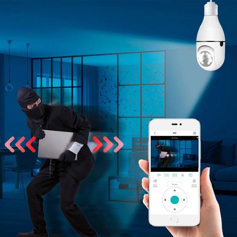 Caméra cachée Wi-Fi extérieure ou intérieure...