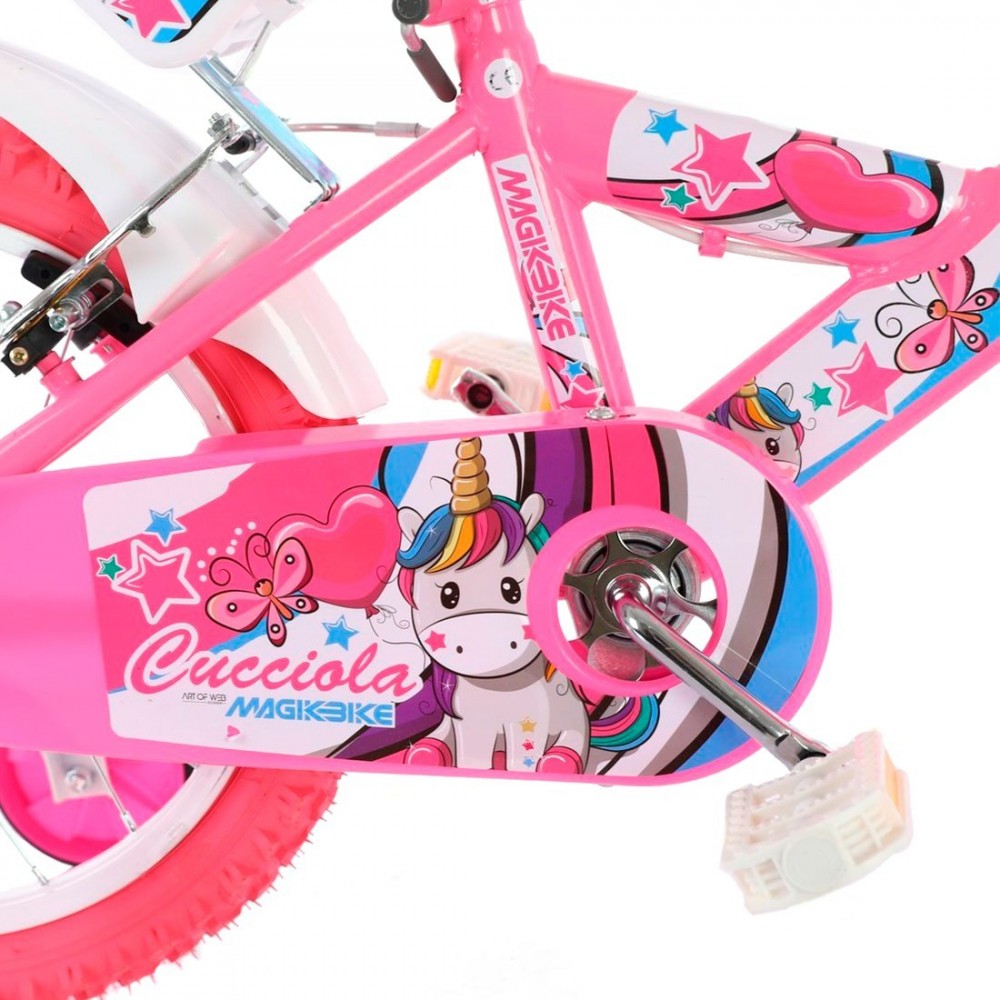 Vélo Magic Girl taille 12" UNICORN Line Age 3-5...