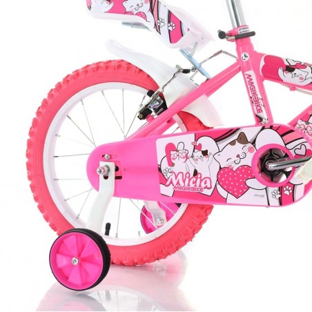 Vélo pour enfants Magic Taille 12" MICIA Line Age 3-5 ans roues de support