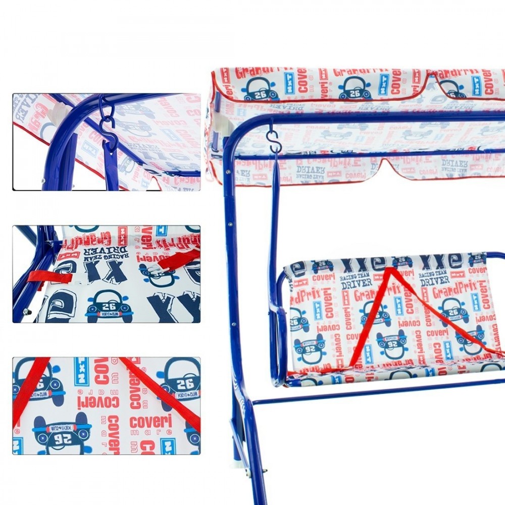 Balançoire de jardin 2 places pour enfants...