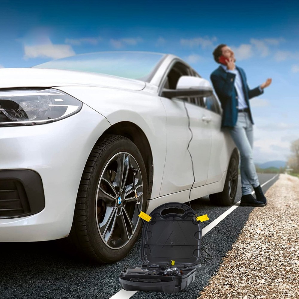 Kit compresseur d'air de voiture 12V Kit...