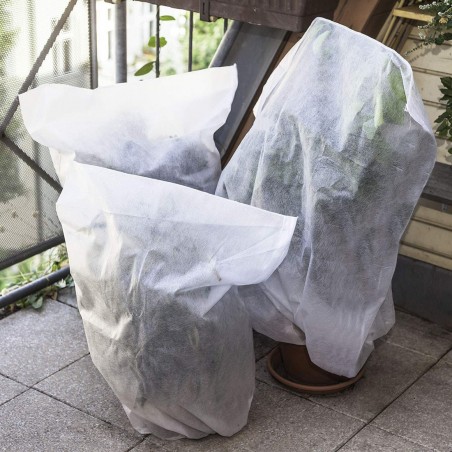 2 pcs Hottes pour plantes TNT 100X80 housse de sac antigel pour plantes