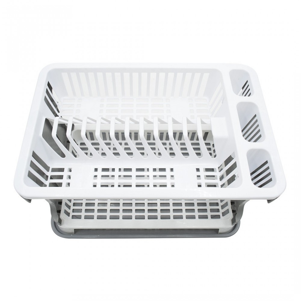 26029 Égouttoir à vaisselle en plastique rotin...