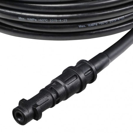 Mini sonde de purge 15m déboucheur haute pression et 4 adaptateurs anti-pliure