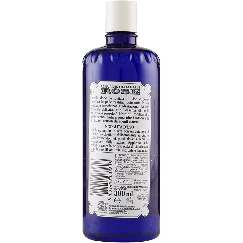 Le toner rafraîchissant à l'eau de rose 300 ml...