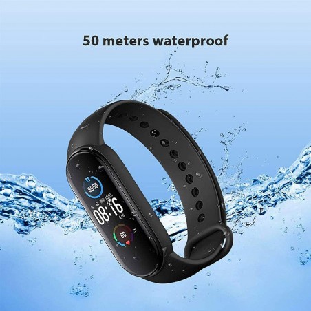 Bracelet Intelligent M6 Fitness Fonctions et Notifications Smartwatch 0.96"