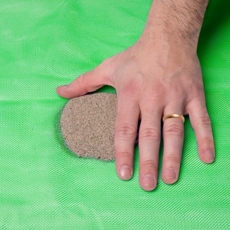 589236 Serviette de plage coupe-sable et coupe-vent 150x200cm avec pinces