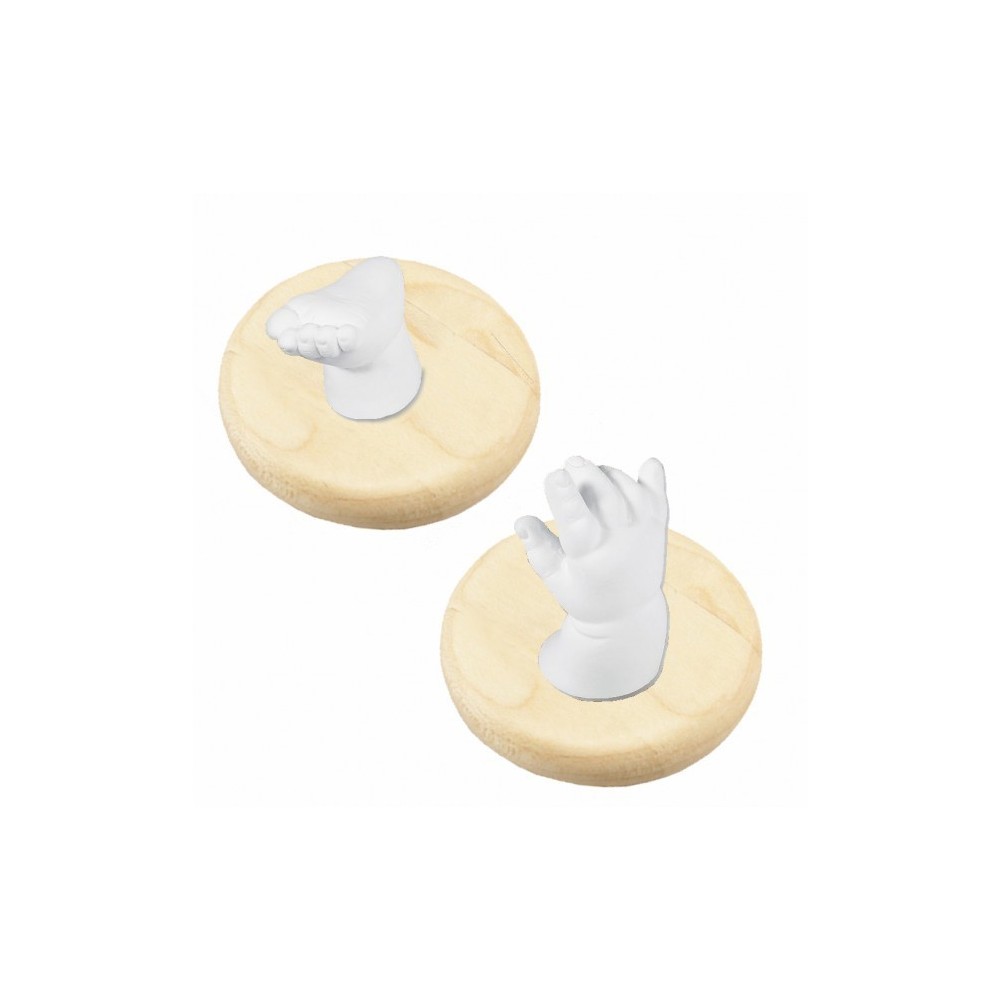 Kit de plâtre 3D - Pour les mains et les pieds de bébé Souvenir en 3D 35466 