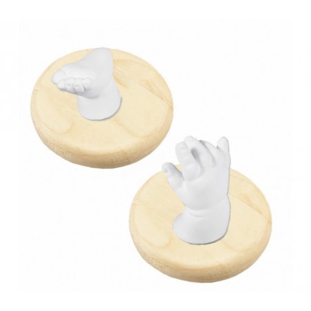 Kit de plâtre 3D - Pour les mains et les pieds de bébé Souvenir en 3D 35466 