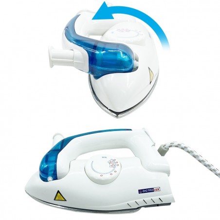 832000 - Fer à repasser de voyage pliable 750W Elettro GT portatif 15 ML