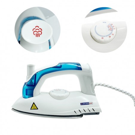 832000 - Fer à repasser de voyage pliable 750W Elettro GT portatif 15 ML