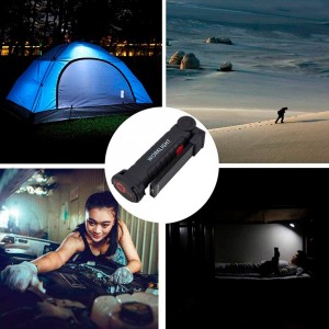 Mini lampe poche LED rechargeable COB 400529 lumière... 2