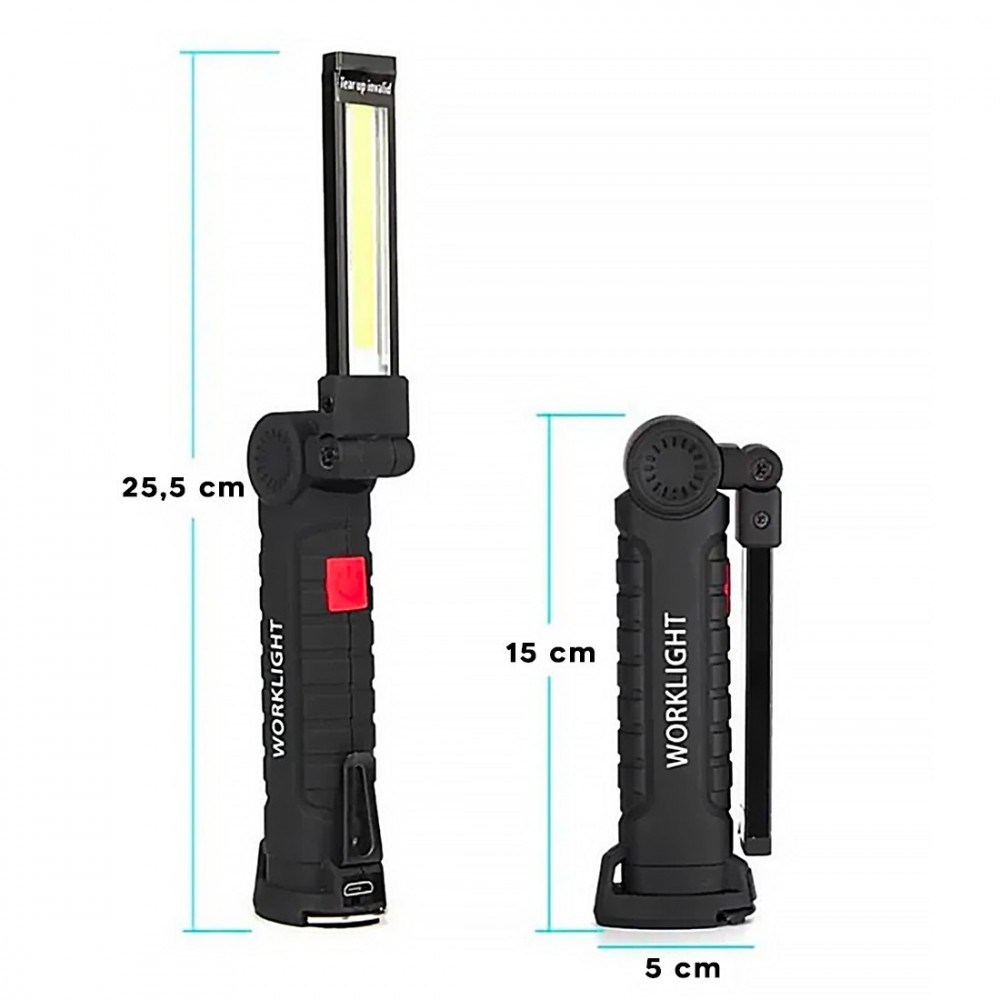 Mini lampe poche LED rechargeable COB 400529...