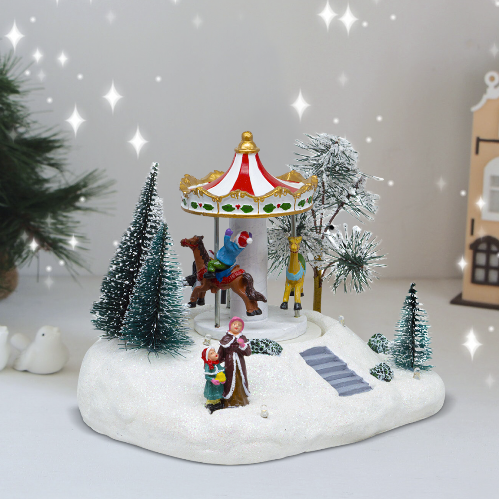 Carrousel 19x14x15cm 361068 Décoration avec...